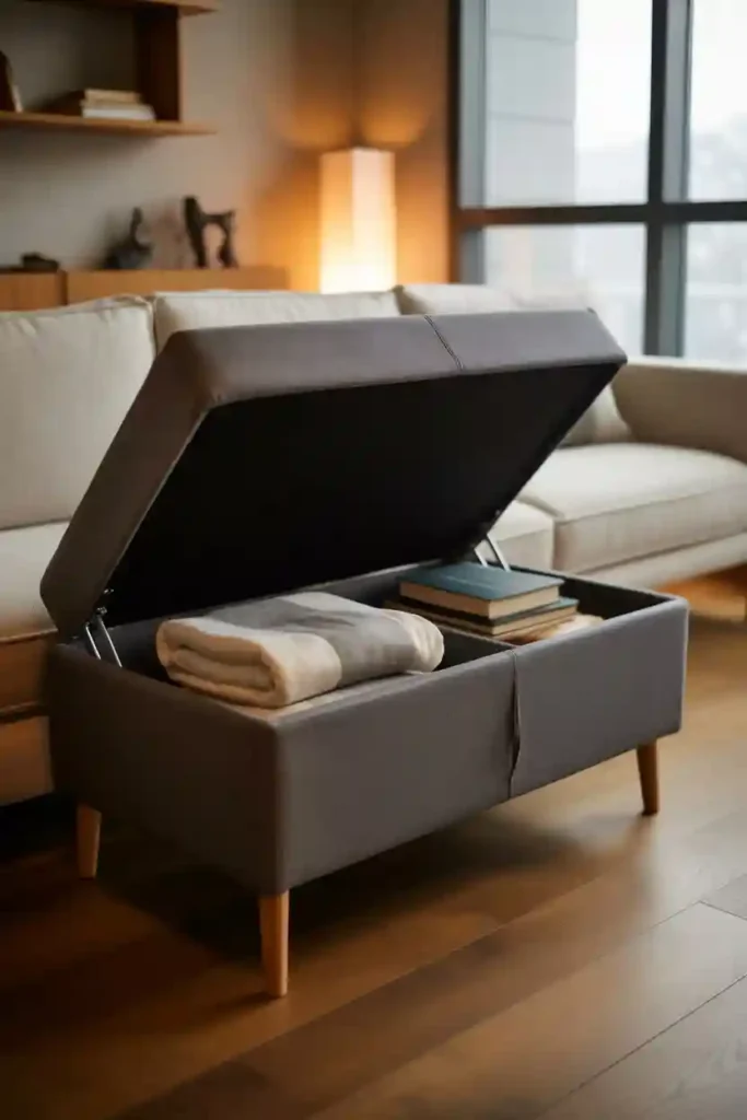 Add Storage Ottomans