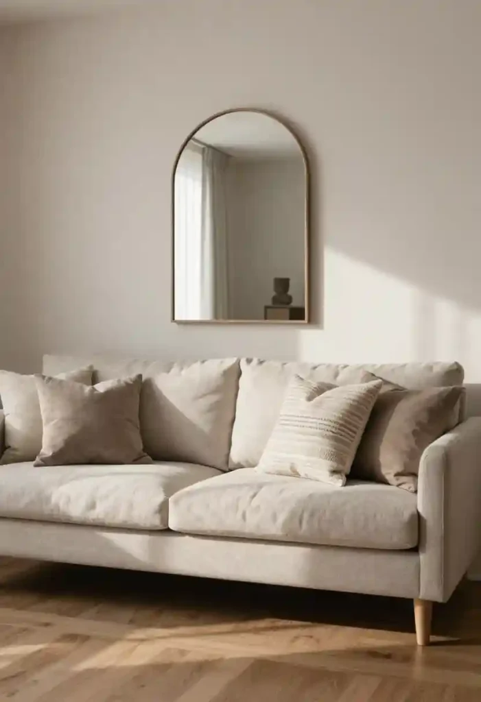Arched Window-Style Mirror