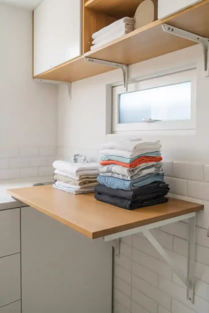 Fold-Down Work Surface