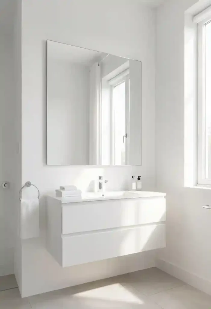 Frameless Mirror for Seamless Light Flow