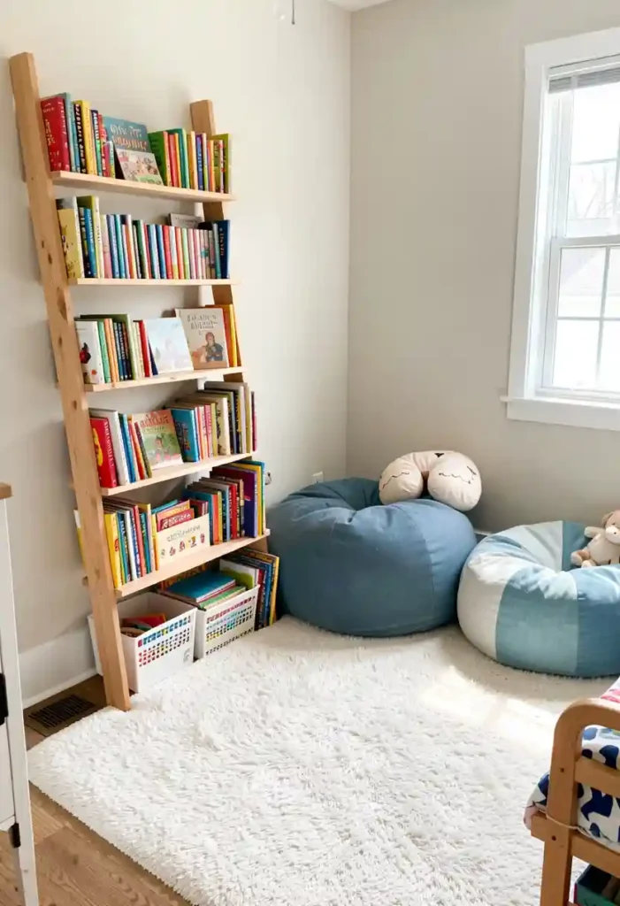 Ladder or Step Shelves