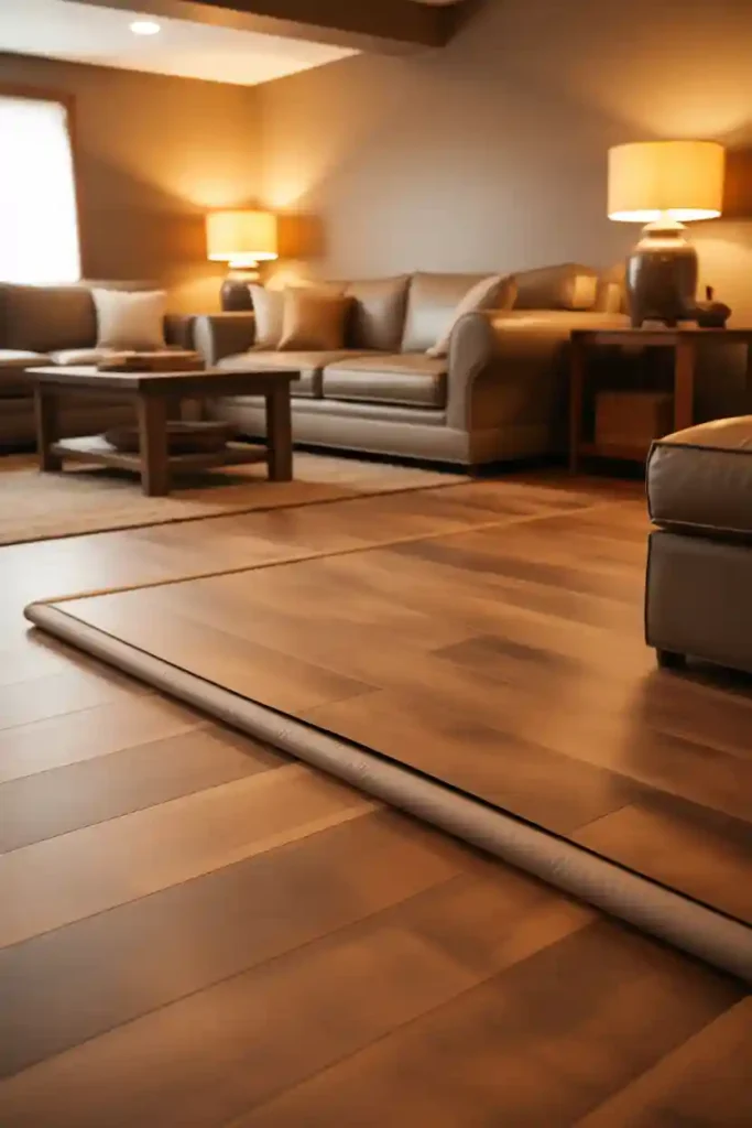 Laminate Flooring with Underlayment