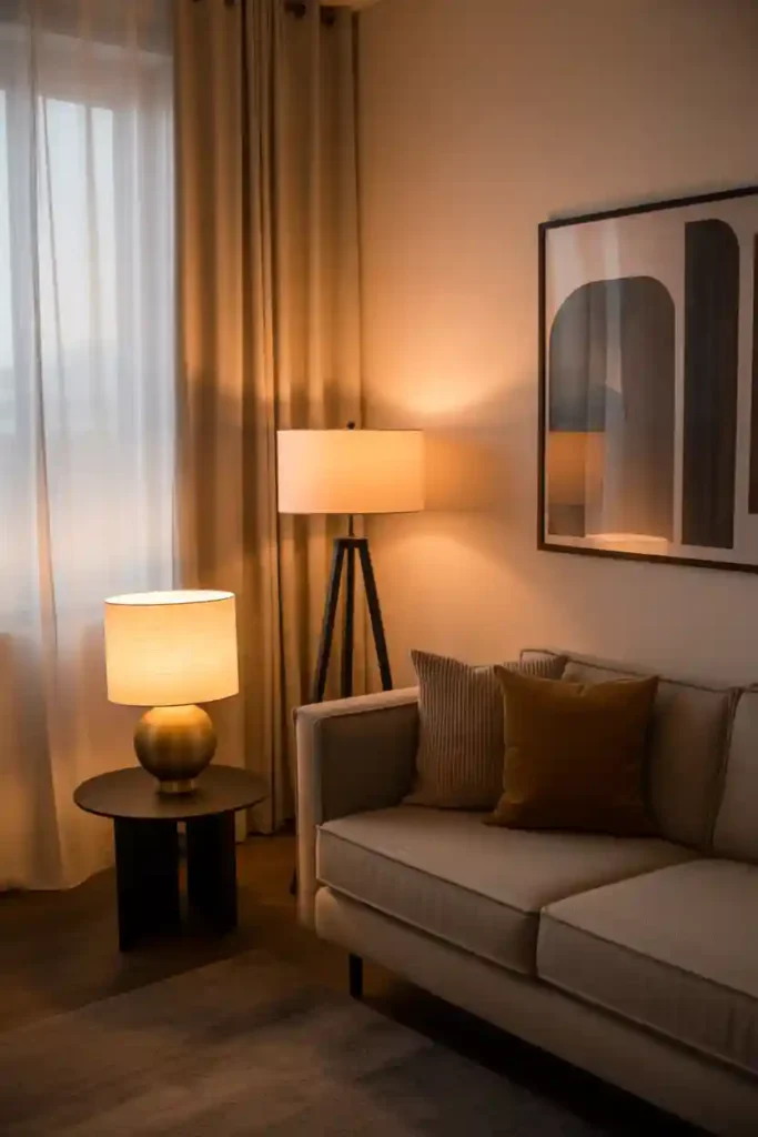 Layer Lighting for Depth and Warmth