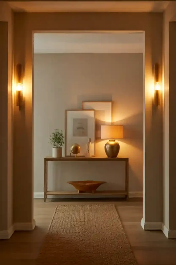 Layered Lighting for a Warm Welcome