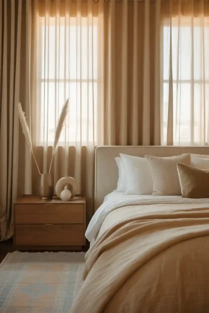  Match Curtain Style to the Room’s Mood