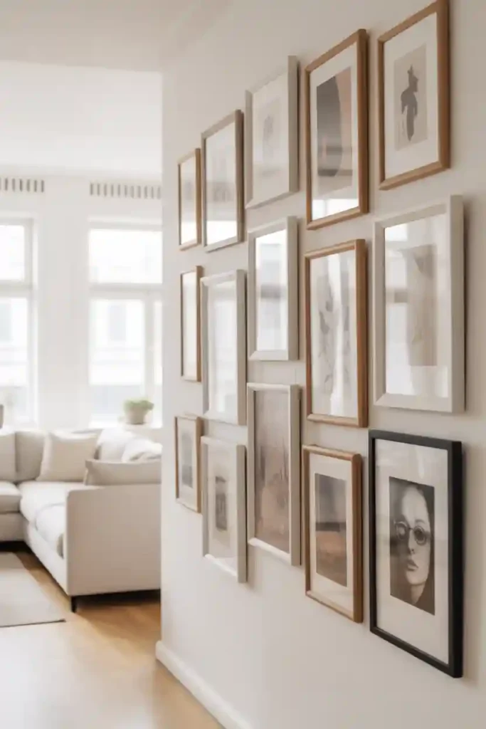 Neutral Frame Gallery Wall