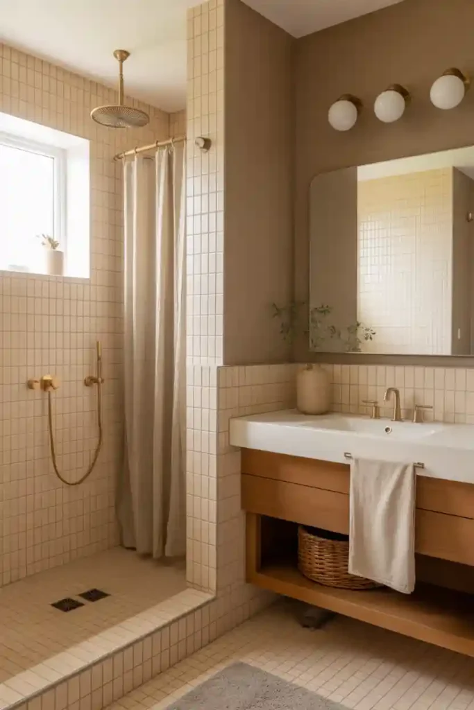 Taupe and Cream for Neutral Warmth