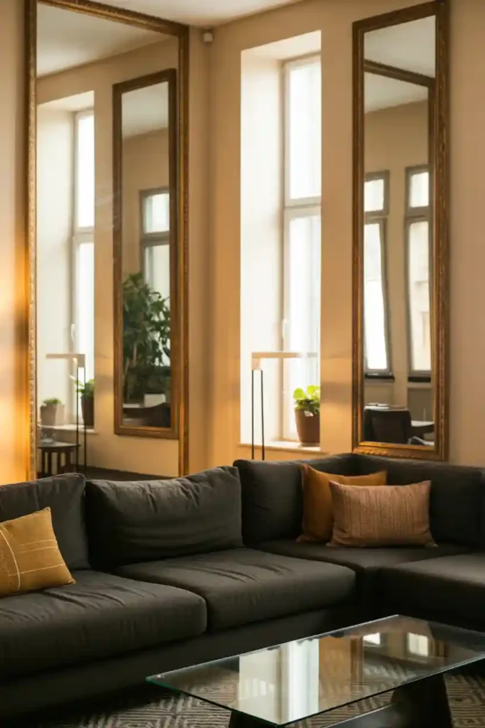 Use Mirrors to Open Up Space