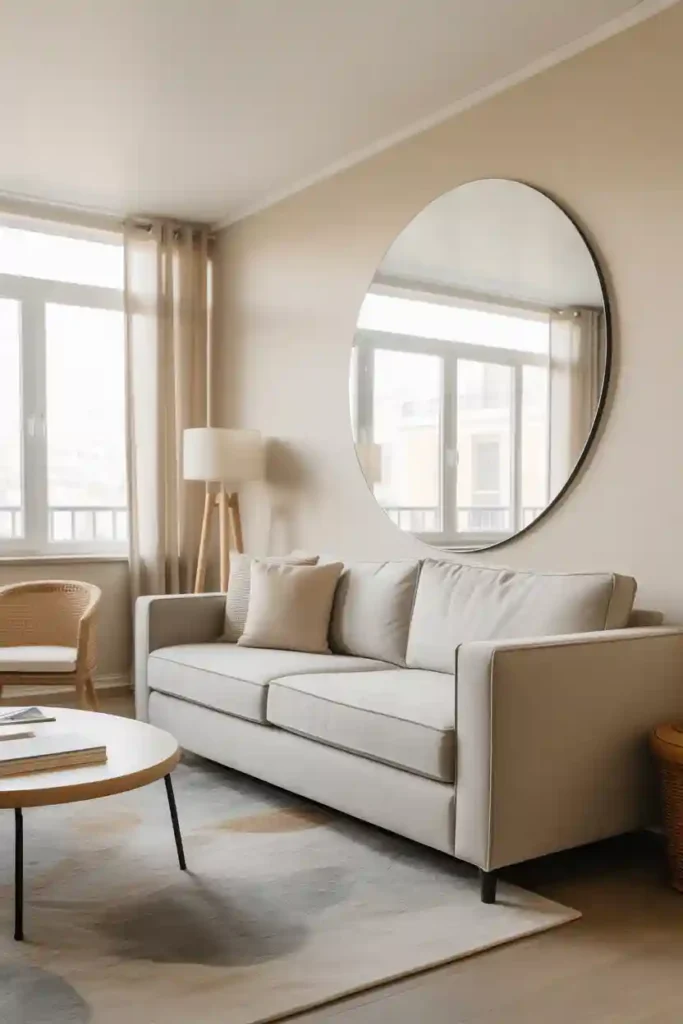 Add a Statement Mirror to Expand the Space