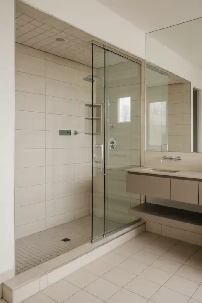 Frameless Shower Doors for Seamless Flow