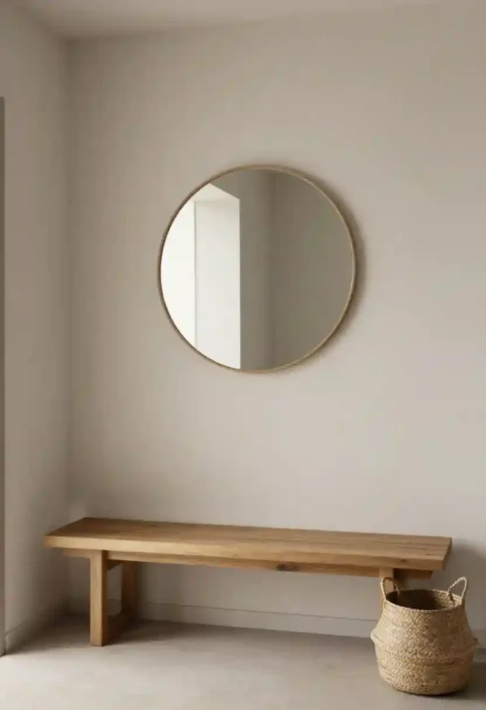 Inviting Minimalist Entryway