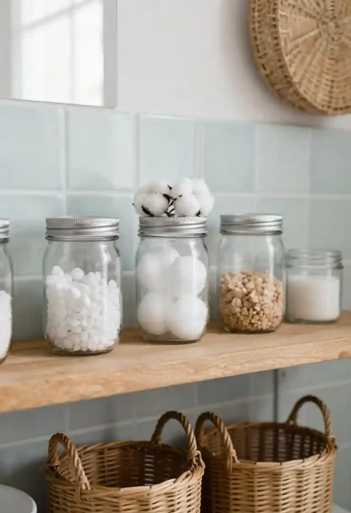 Mason Jar Storage