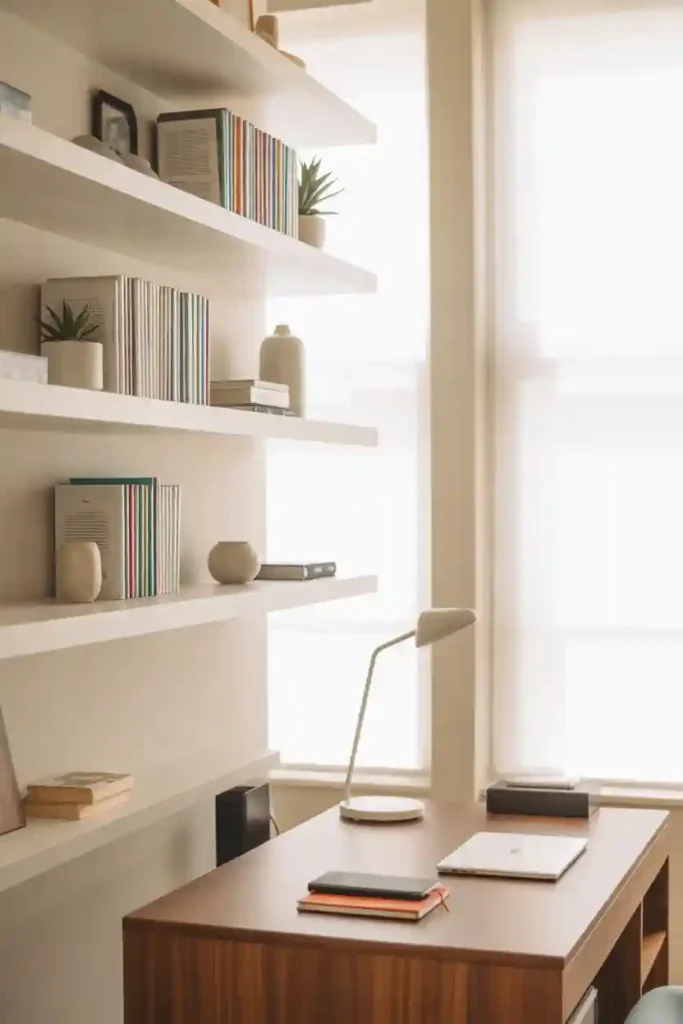 Minimalist Floating Shelves