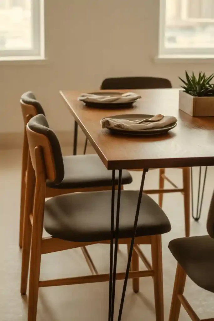 Mixed Material Dining Table