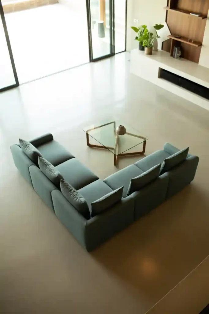 Use Low Furniture for Openness