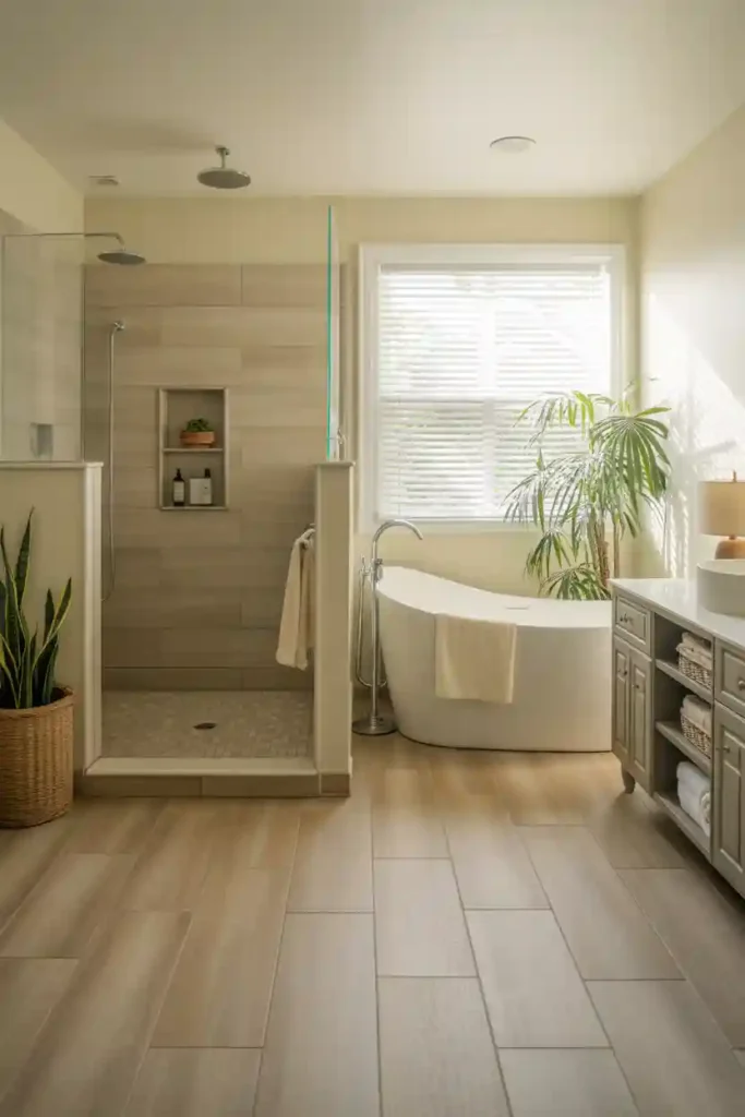 Wood-Look Porcelain Tiles