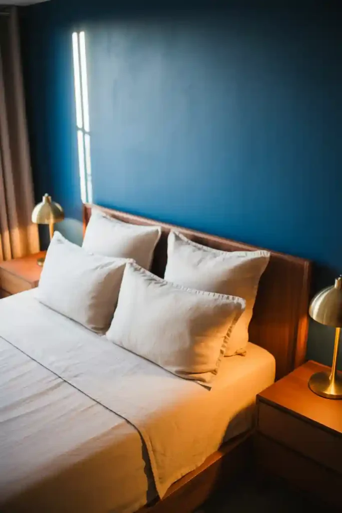 Dark Green or Navy Walls