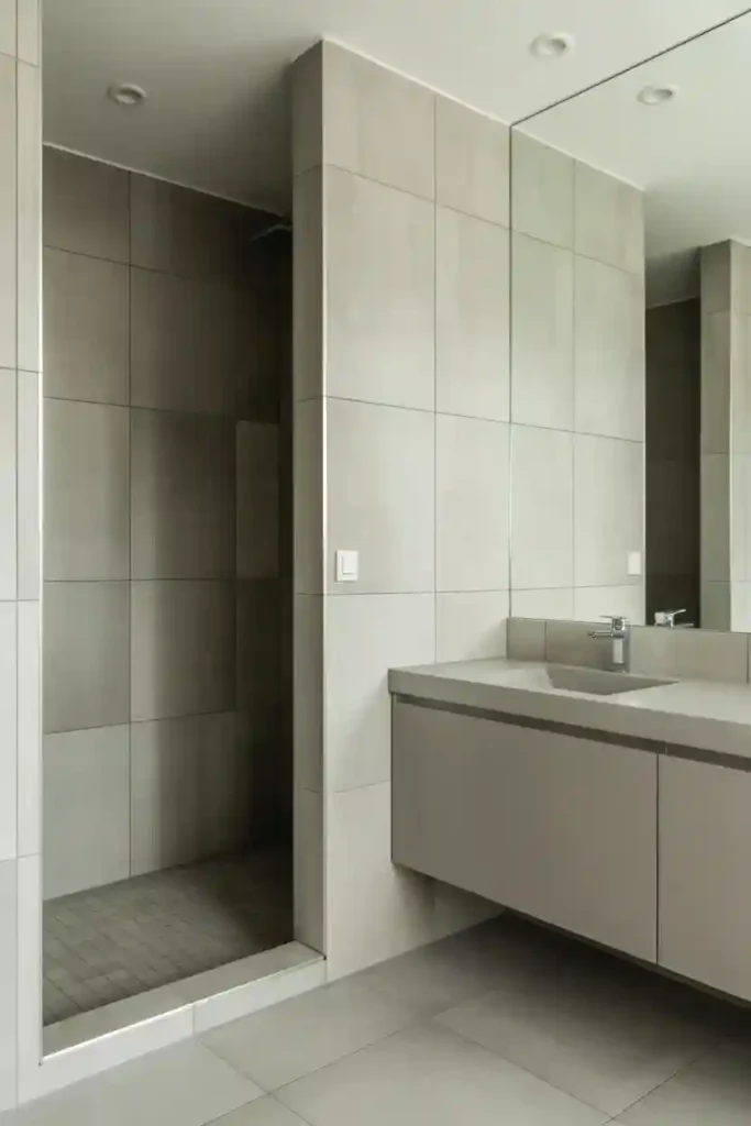 Large-Format Minimalist Tiles