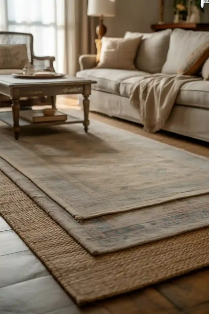 Layered Rugs