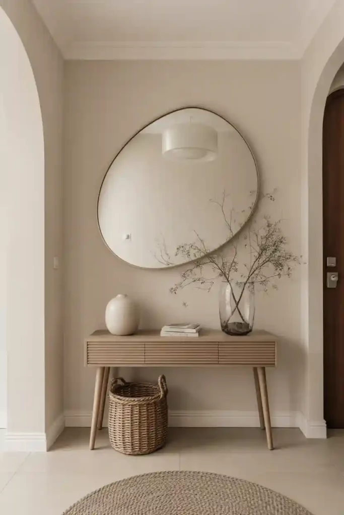 Minimalist Entryway Styling