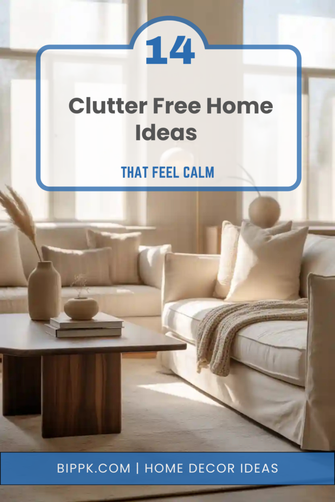 Clutter Free Home Ideas