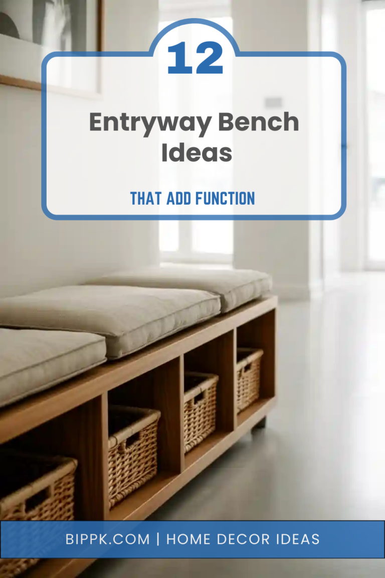 _Entryway Bench Ideas