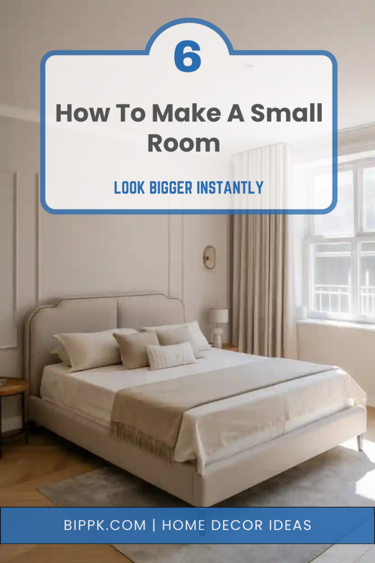 How To Make A Small Room