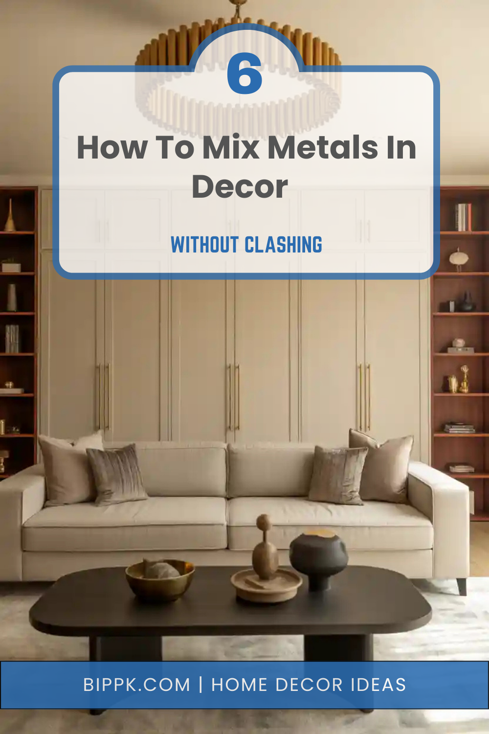 How To Mix Metals In Decor