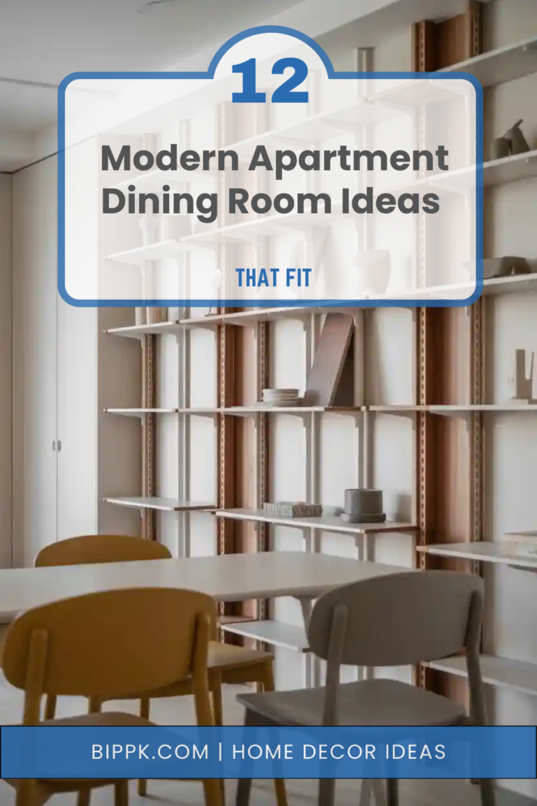 Modern Apartment Dining Room Ideas