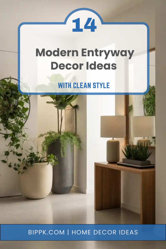 Modern Entryway Decor Ideas