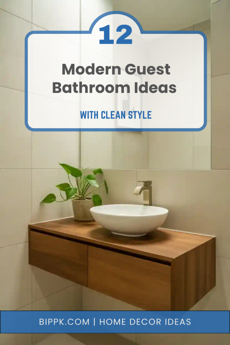 Modern Guest Bathroom Ideas
