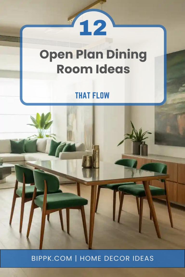 Open Plan Dining Room Ideas