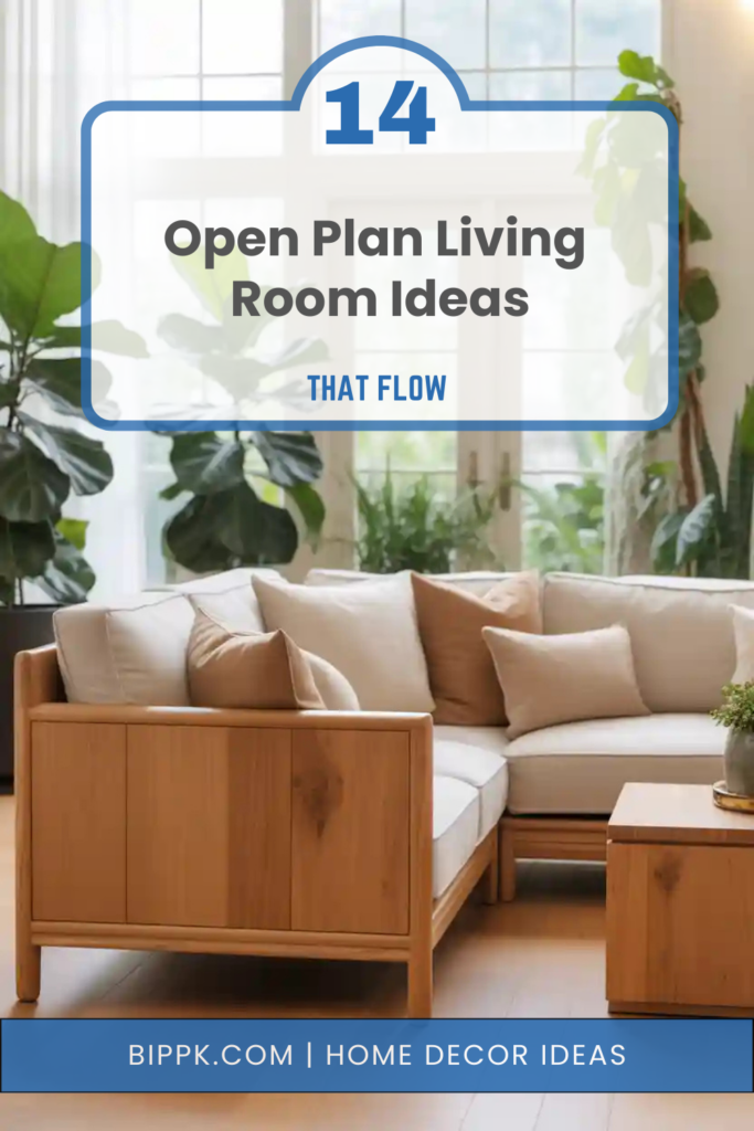 14 Open Plan Living Room Ideas That Flow