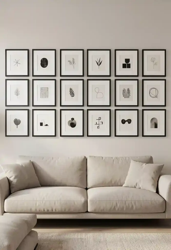 Classic Grid Gallery Wall
