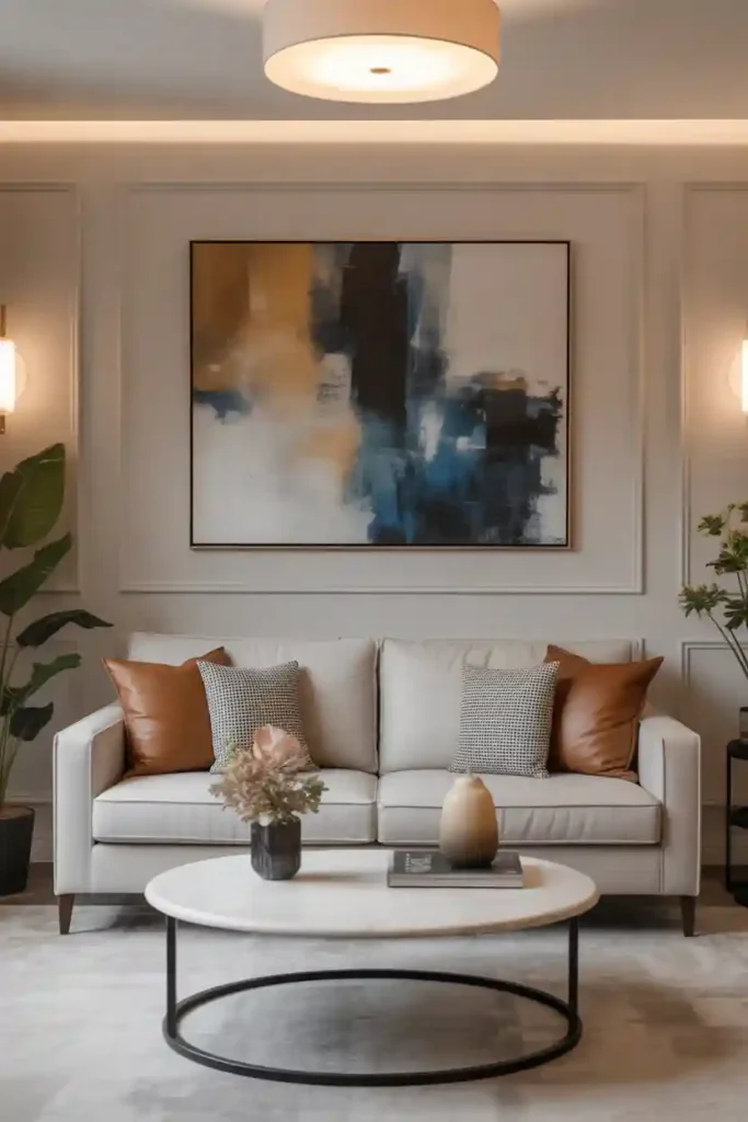 One Oversized Statement Canvas