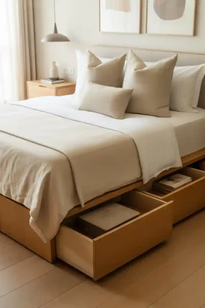 Under-Bed Storage for Hidden Organization