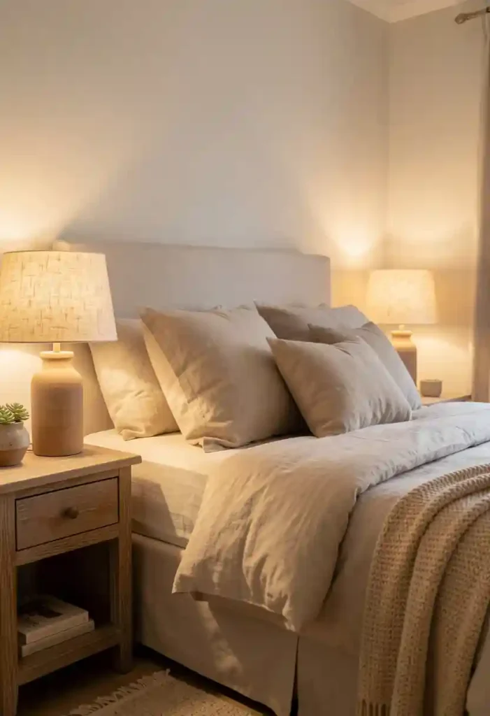 Warm Bedside Lamps for Relaxing Evenings
