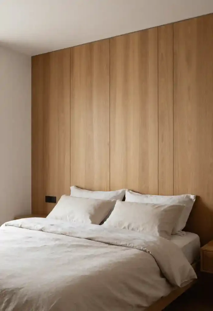 Wood Panel Accent Wall