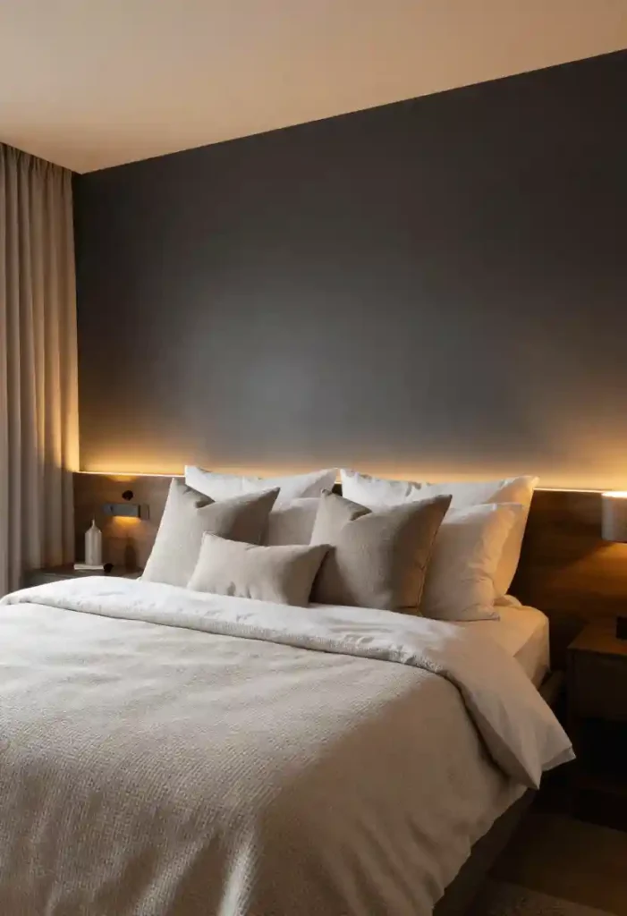 Dark Contrast Accent Wall