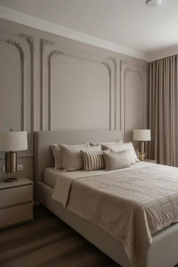 Install Vertical Wall Panel Molding