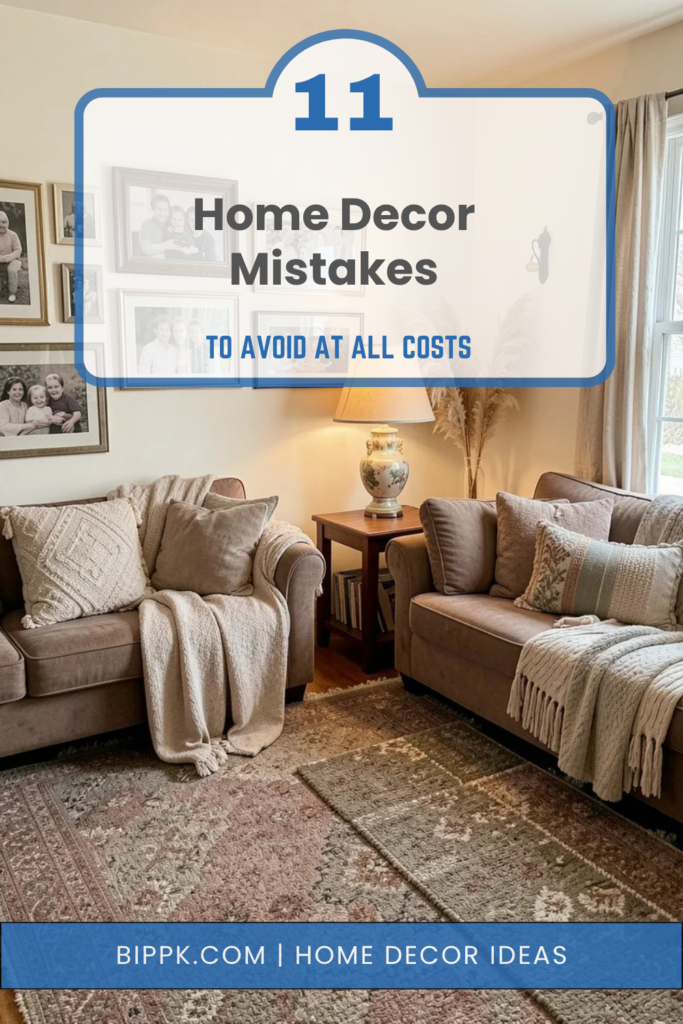 11 Home Decor Mistakes