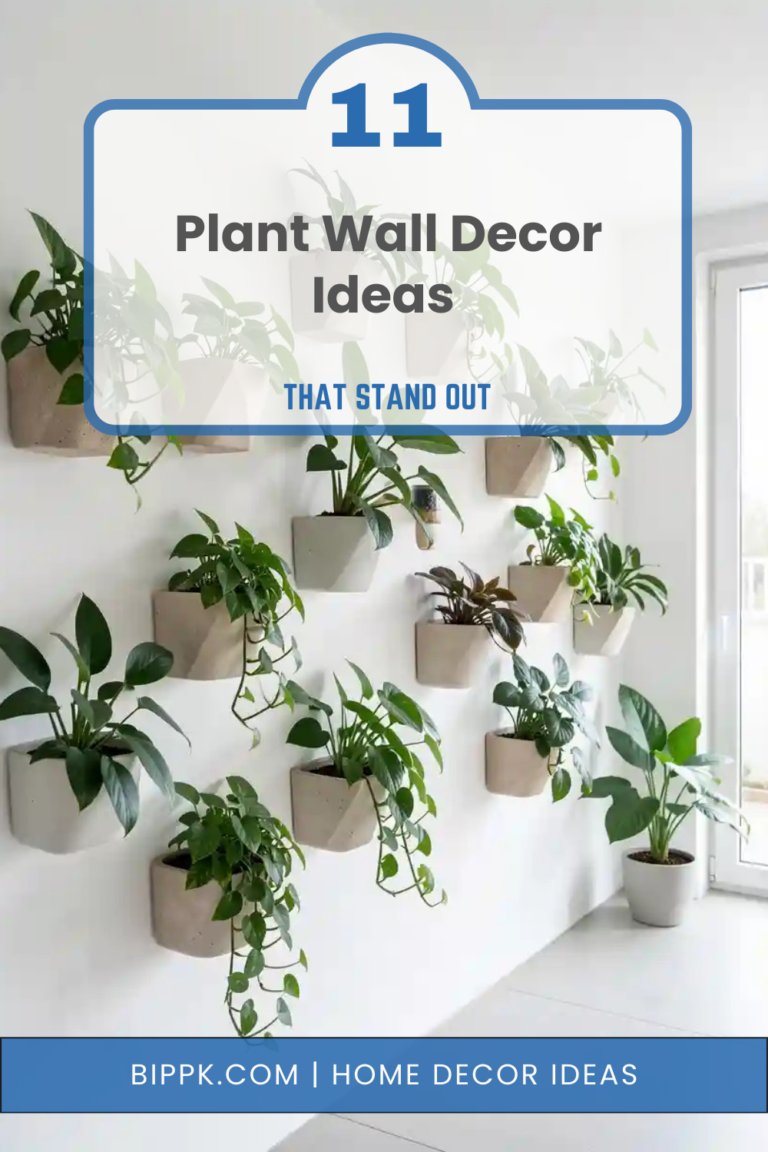 11 Plant Wall Decor Ideas
