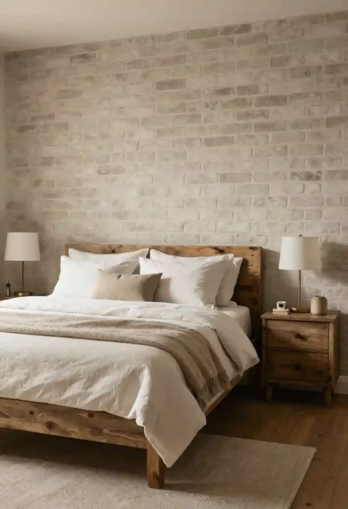 Brick Texture Accent Wall