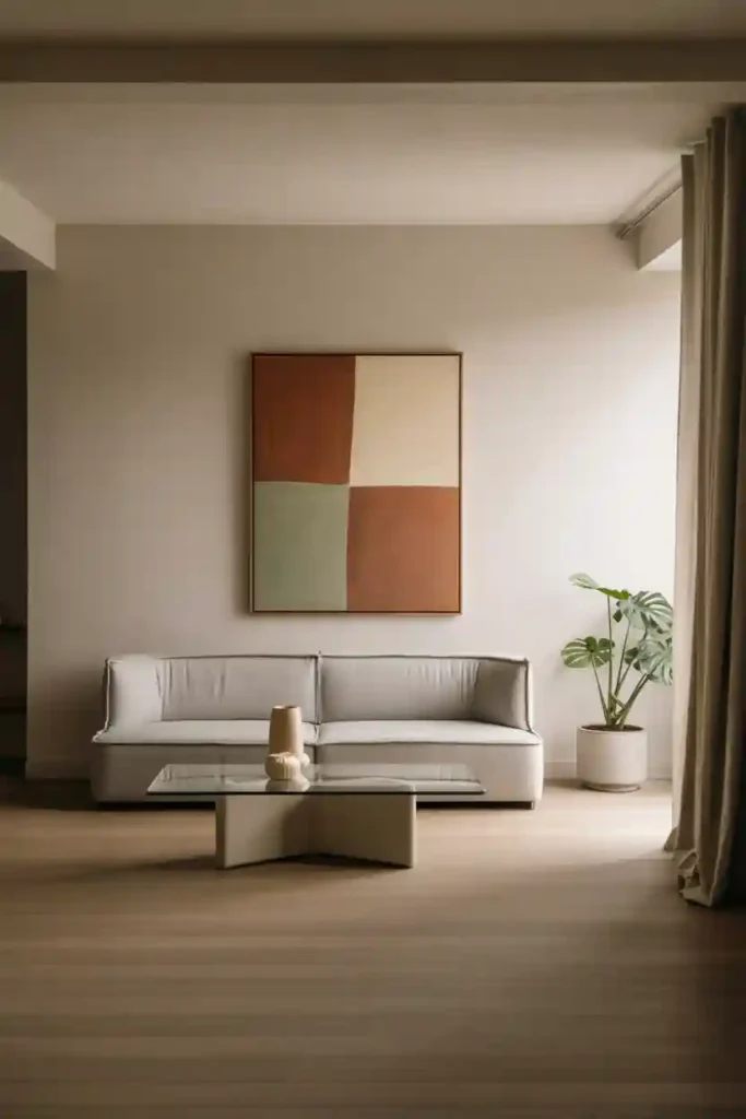 Choose Large-Scale Art Over Many Small Pieces