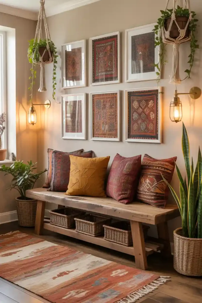 Framed Textile or Fabric Art