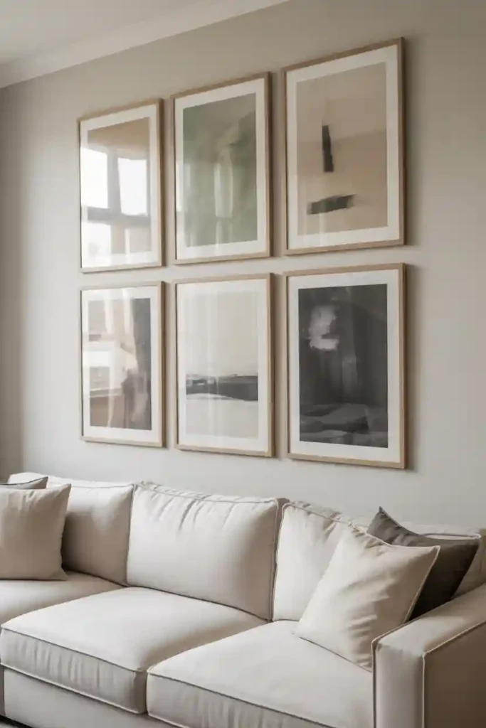 Grid of Large Art Prints