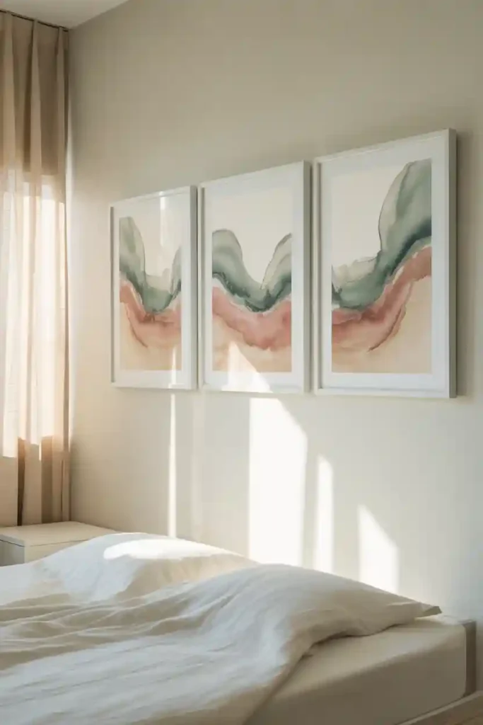 Neutral Watercolor Art