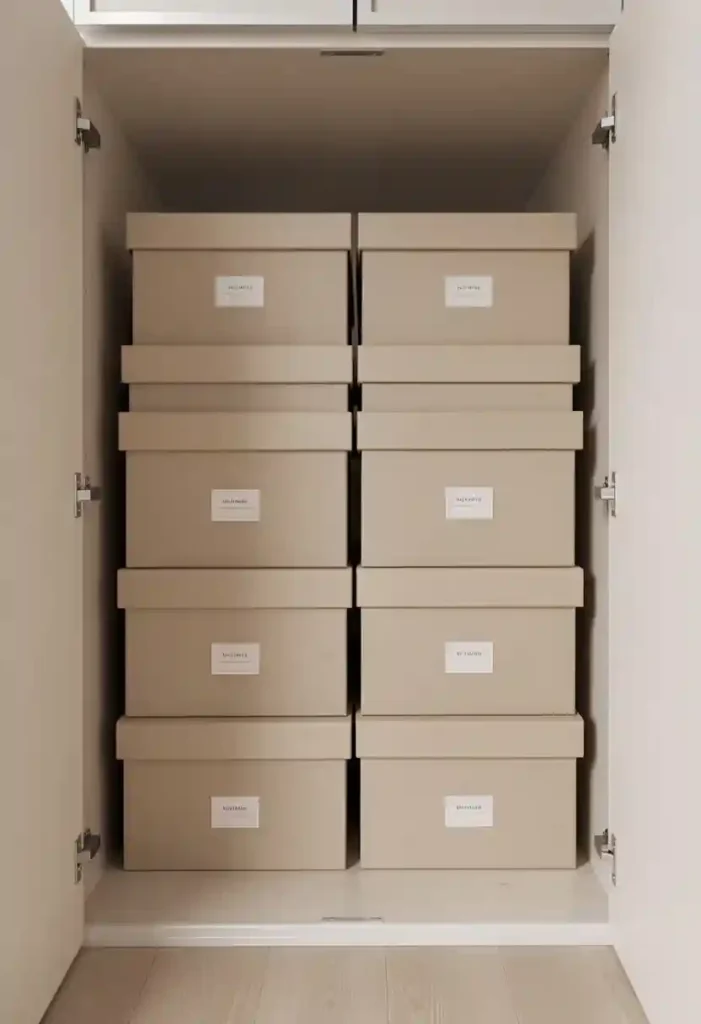 Stackable Storage Boxes