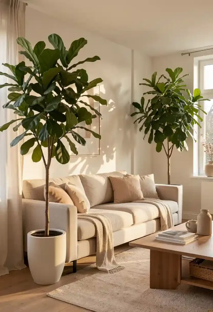 Use Plants to Frame Furniture