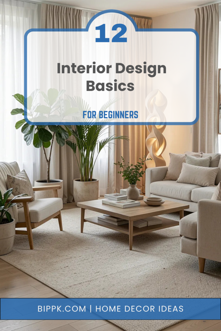 12 Interior Design Basics